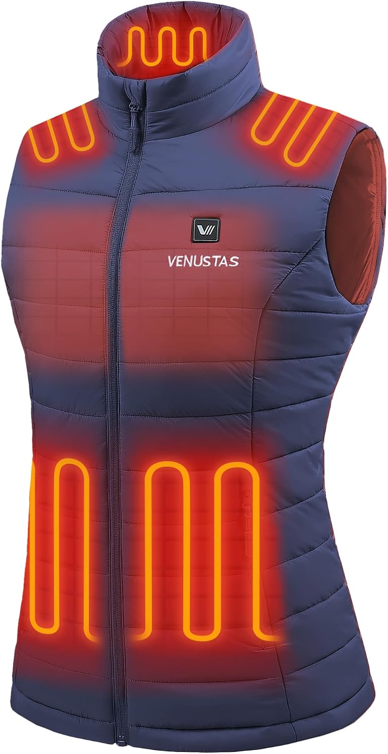 Detalle de Venustas Women's Heated Vest, 36Wh Battery