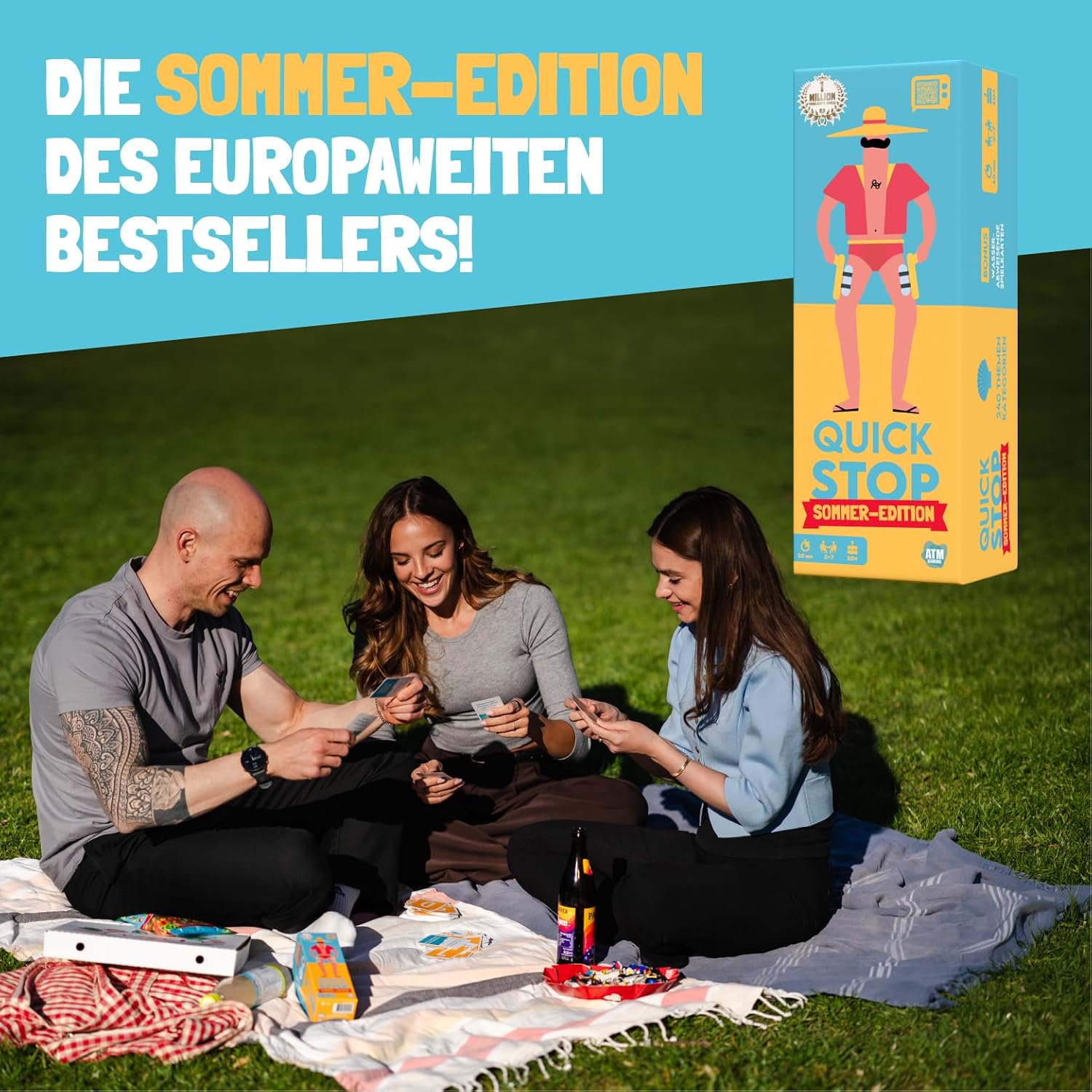 Detalle de ATM Gaming Quickstop – Das Buchstaben-Duell – Sommer-Edition