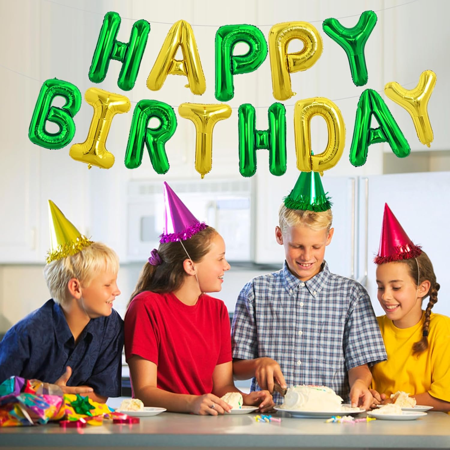 Thumbnail 6 de TONIFUL Happy Birthday Balloons 16 Inch 🎉