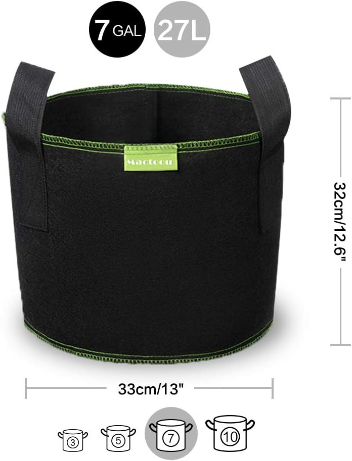 Thumbnail 1 de Tomato grow bags 7 gallon 5 pack