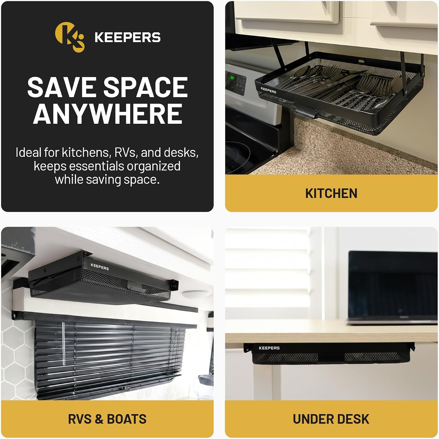 Detalle 2 de KEEPERS Under-Cabinet Drawer, 11 x 10 in