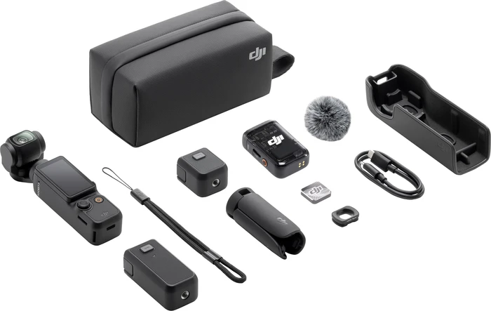 Thumbnail 7 de DJI Osmo Pocket 3 Creator Combo + BlueBuilt Ladegerät: Kompaktes Creator-Setup für 4K-Aufnahmen