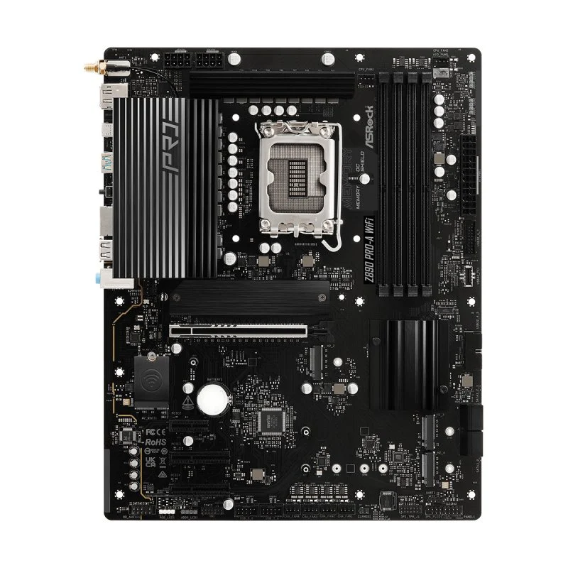 Thumbnail 1 de ASRock Z890 PRO-A WIFI: placa base fiable con diseño de fases 16+1+1+1+1 y Dr.MOS