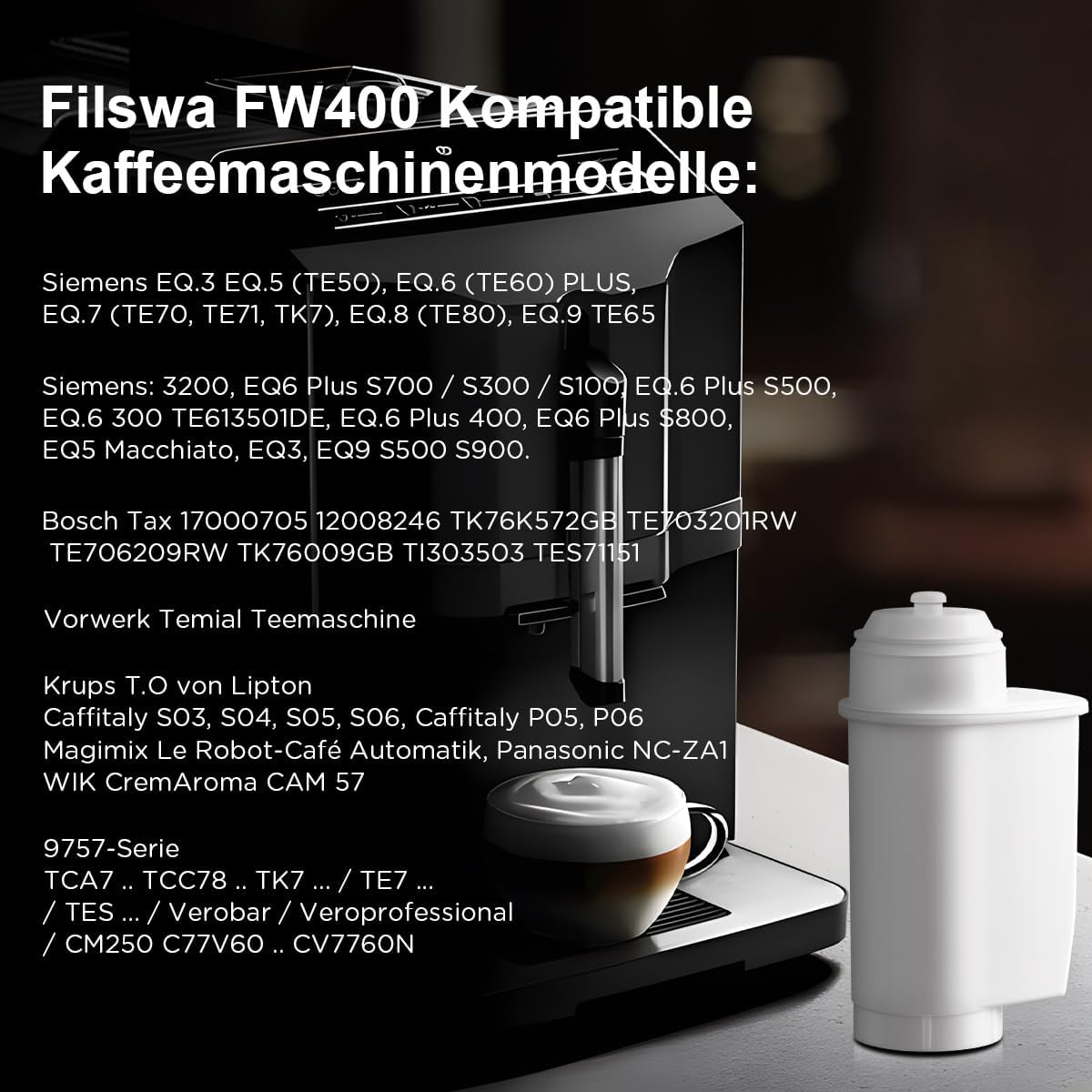 Thumbnail 6 de Filswa FW400 Wasserfilter für Siemens