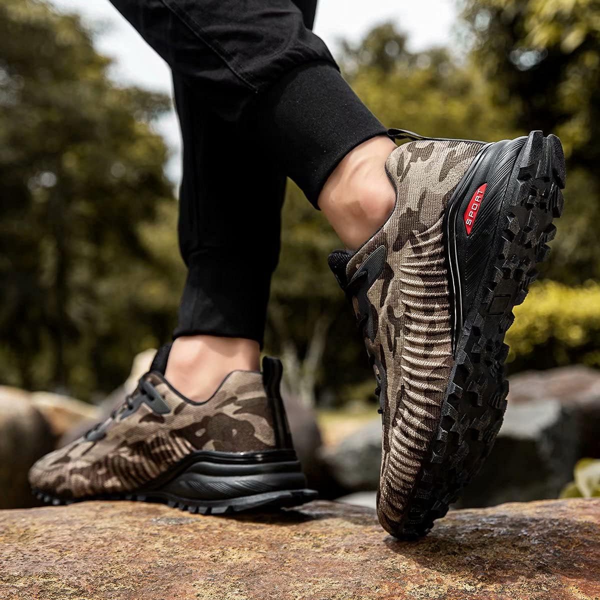 Thumbnail 1 de Kricely Men's Trail Running Shoes: Breathable, Durable Outdoor Sneakers for Multi-Sport Use