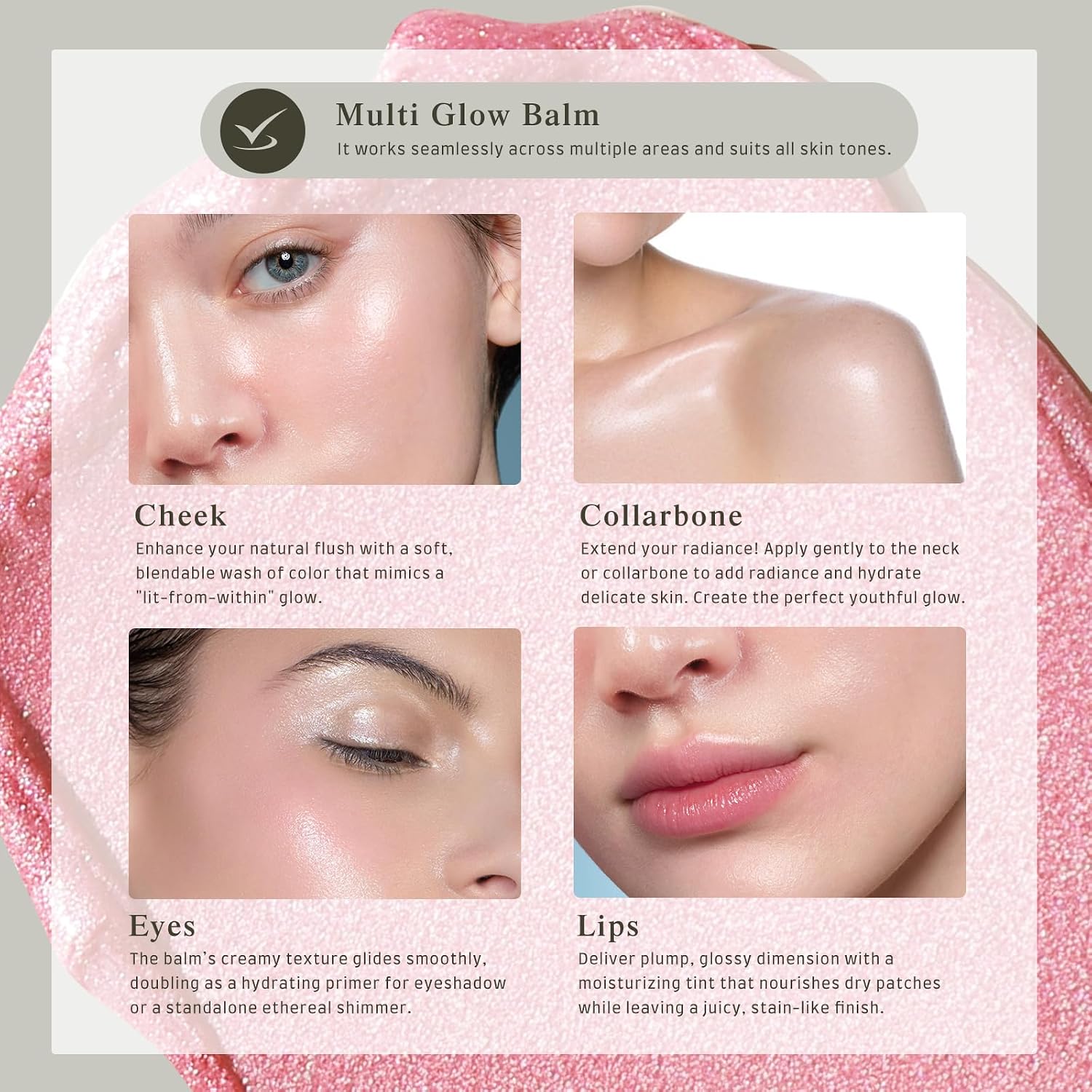 Thumbnail 5 de Bayfree Multi Glow Balm Peony Garden