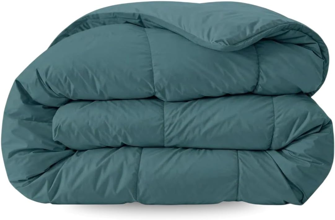 Detalle de Zelesta Comfort Uni 2-in-1 4-Jahreszeiten Ganzjahresbettdecke ohne Bezug 140x200cm in Meergrün