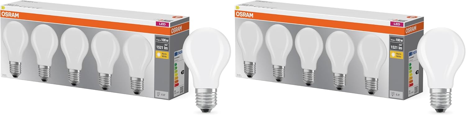 Detalle de Osram Lampe LED Filament A60 E27 7W - 806 lm, 2700K, transparent et résistante aux chocs