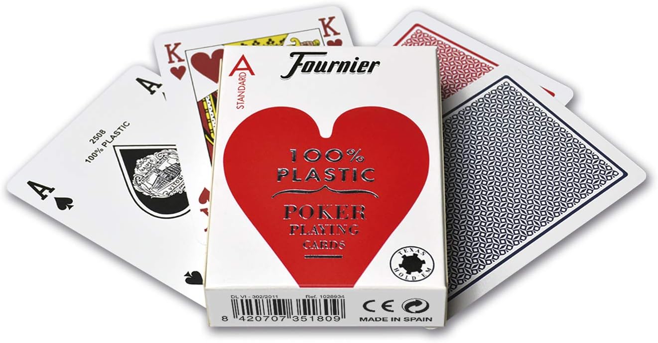 Thumbnail 4 de FOURNIER 1028934 Cartes de poker professionnelles 2500 ♣
