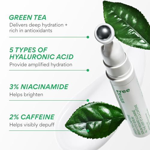 Thumbnail 3 de Innisfree Green Tea Caffeine Depuffing Eye Serum Roll-On