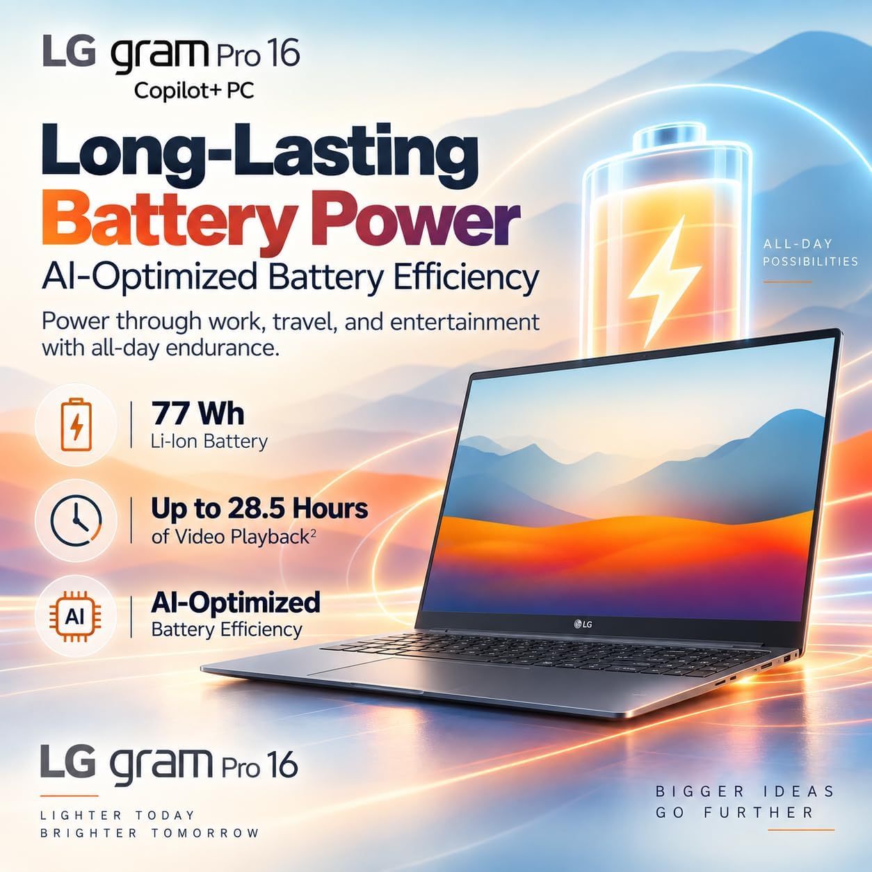 Detalle 2 de LG 16-inch touchscreen laptop