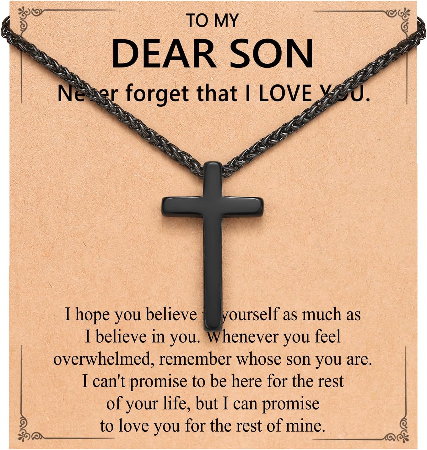 Thumbnail 6 de Dongjiangjin Cross Pendant for Grandson 20in Chain