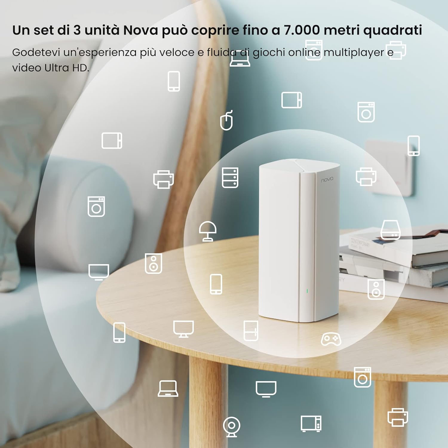 Thumbnail 5 de Tenda Nova MX12 2 Pack Wi‑Fi 6 220 m²