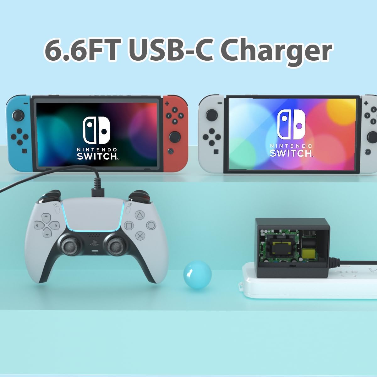 Thumbnail 2 de Nintendo Switch Charger 15V 2.6A AC Adapter for Dock