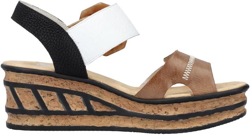 Thumbnail 5 de Rieker Damen Keilabsatz Sandalen – Komfort trifft Stil