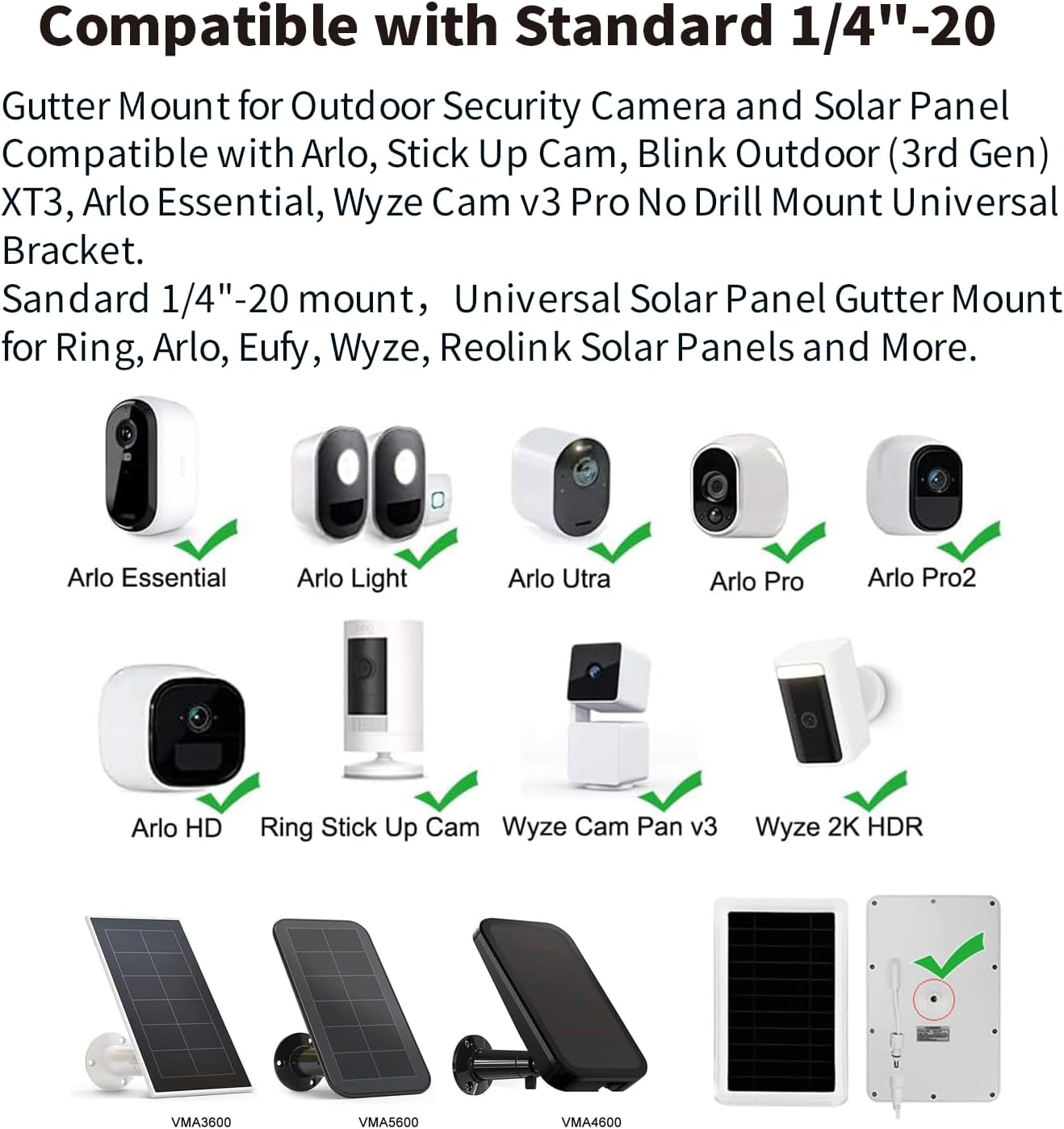 Thumbnail 4 de Tonton Wall Mount for Blink Outdoor Camera