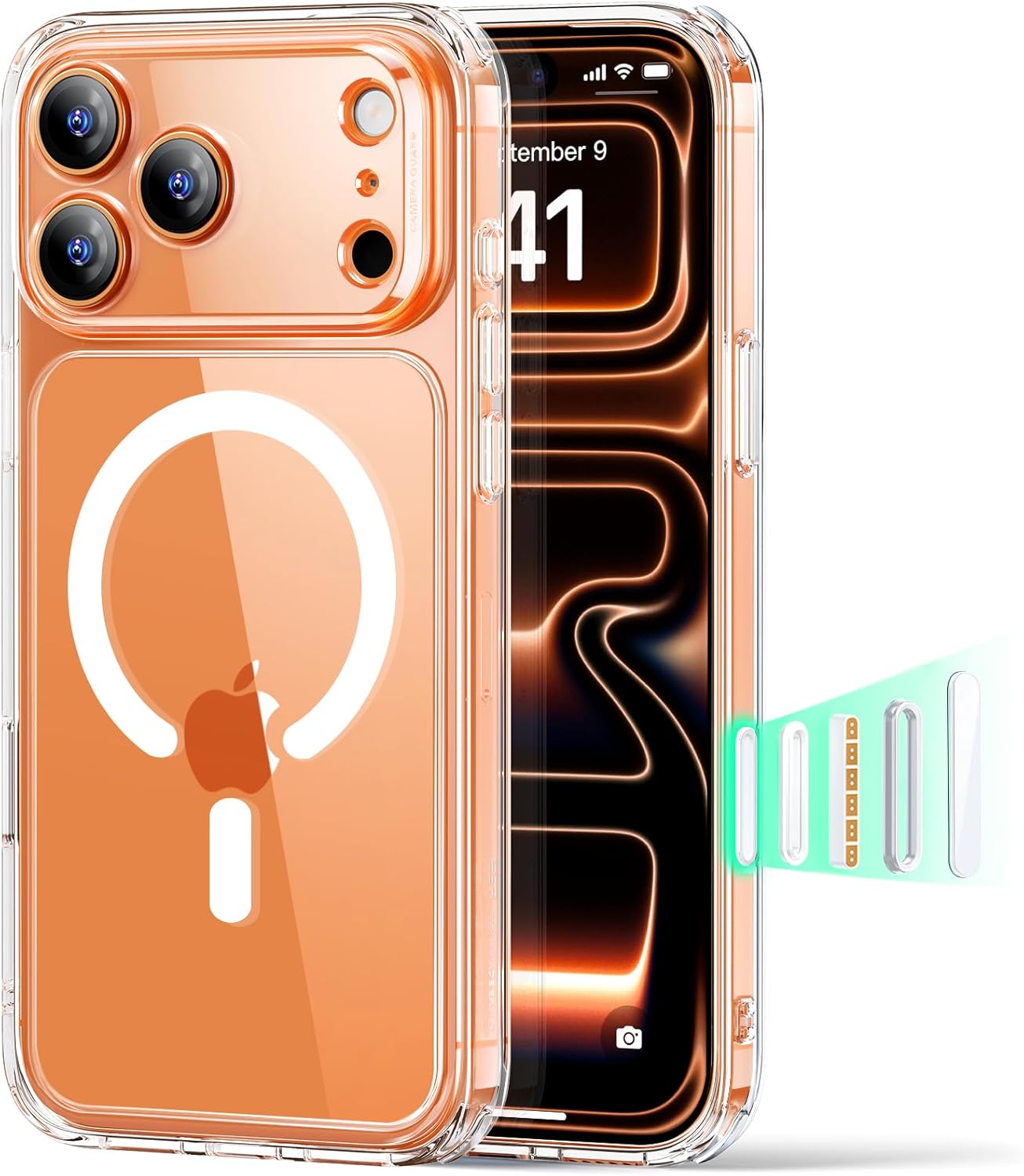Detalle de ESR iPhone 17 Pro Max Case ⚙