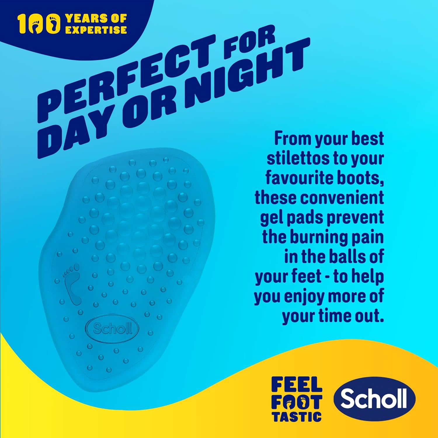 Detalle 2 de Dr. Scholl’s Party Feet Ball of Foot Gel Cushions with GelActiv technology (1 pair)