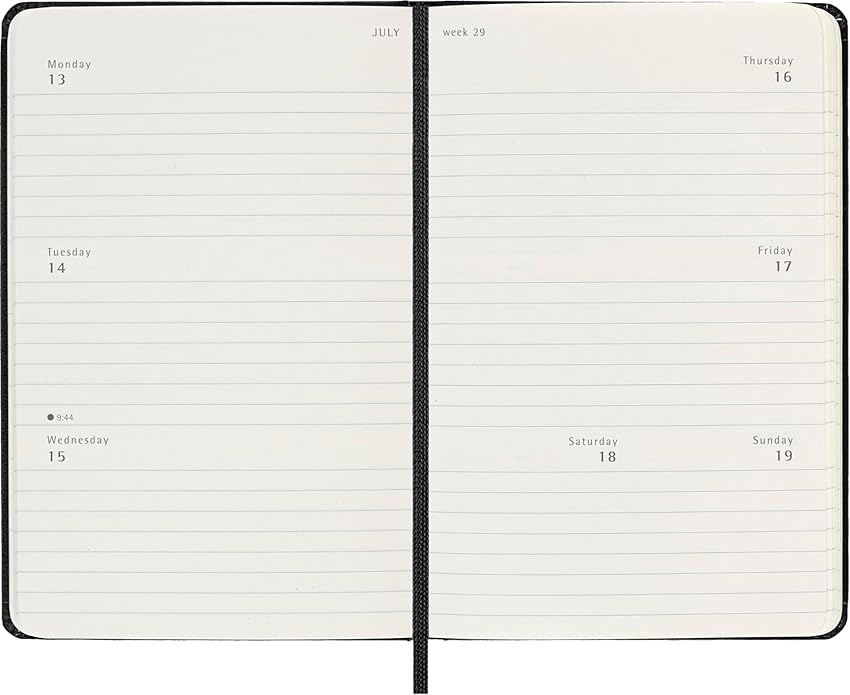 Thumbnail 4 de Moleskine Weekly Planner 2025-2026 Agenda semanal