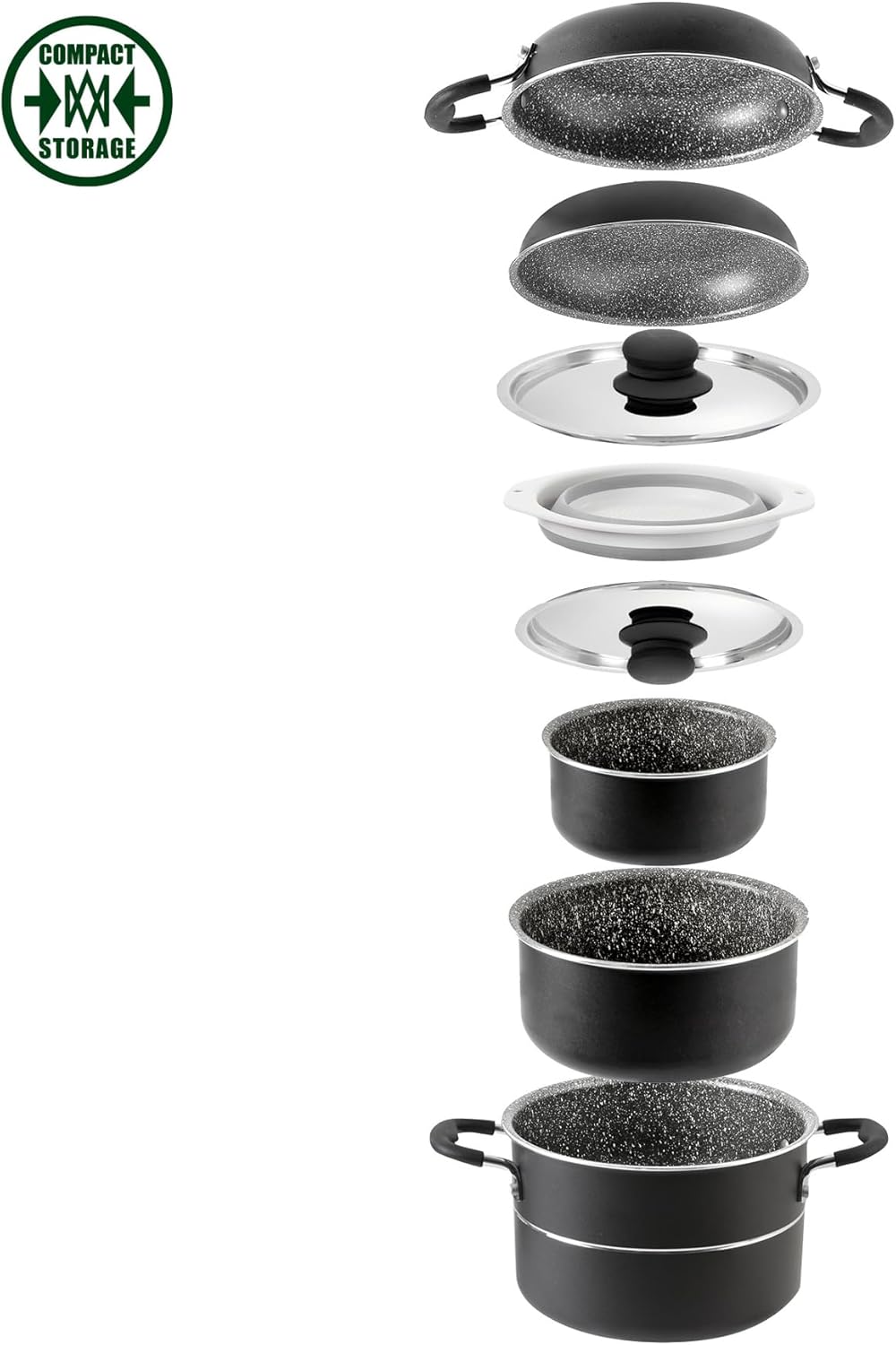 Detalle 2 de BRUNNER 0806095N set pentole Ø 24 cm