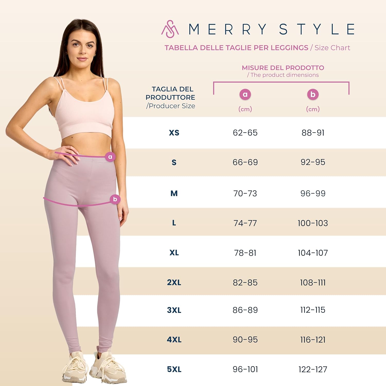 Thumbnail 5 de Merry Style MS10-143 Leggings lunghi donna