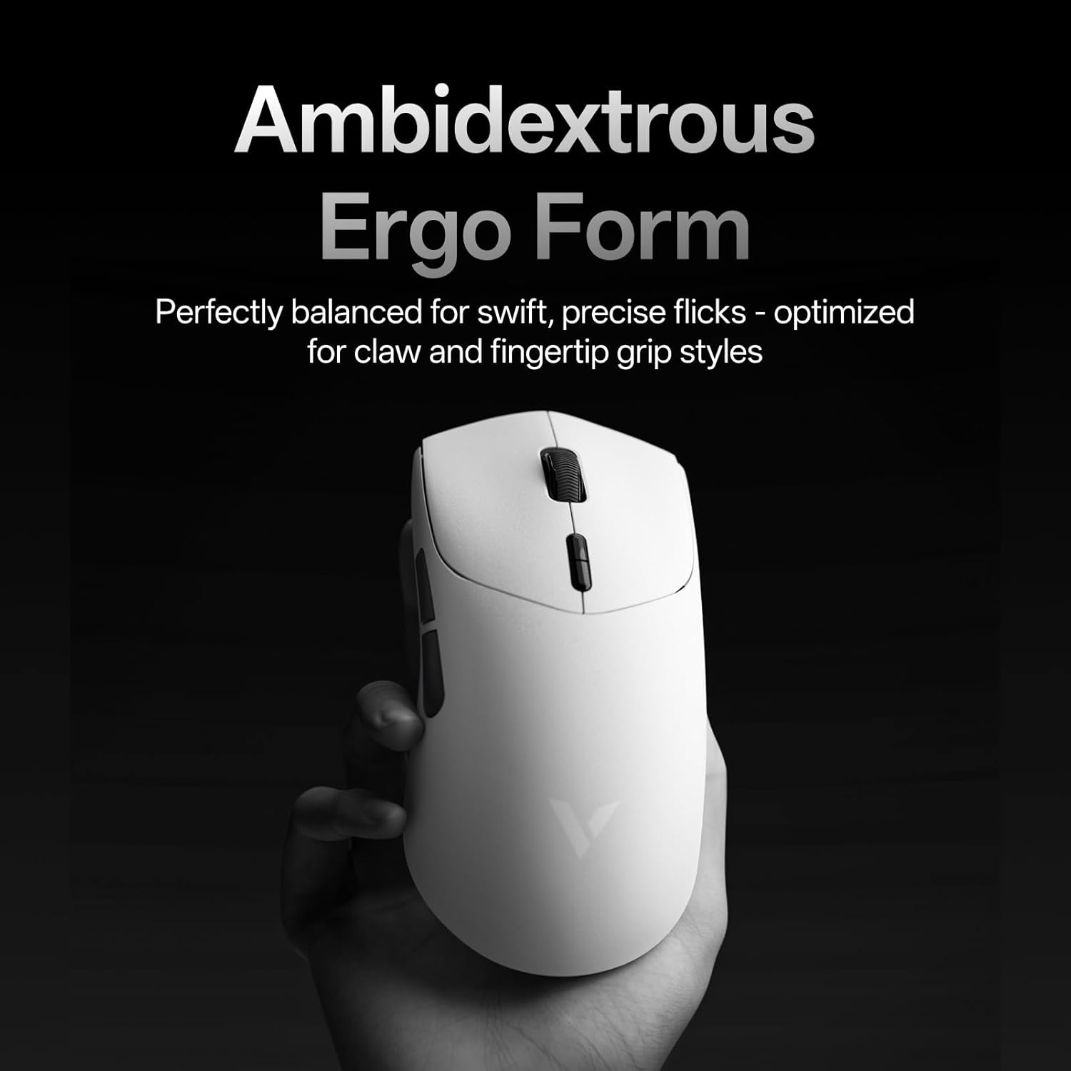 Detalle de Rapoo VT7 MAX 8K wireless gaming mouse 53g