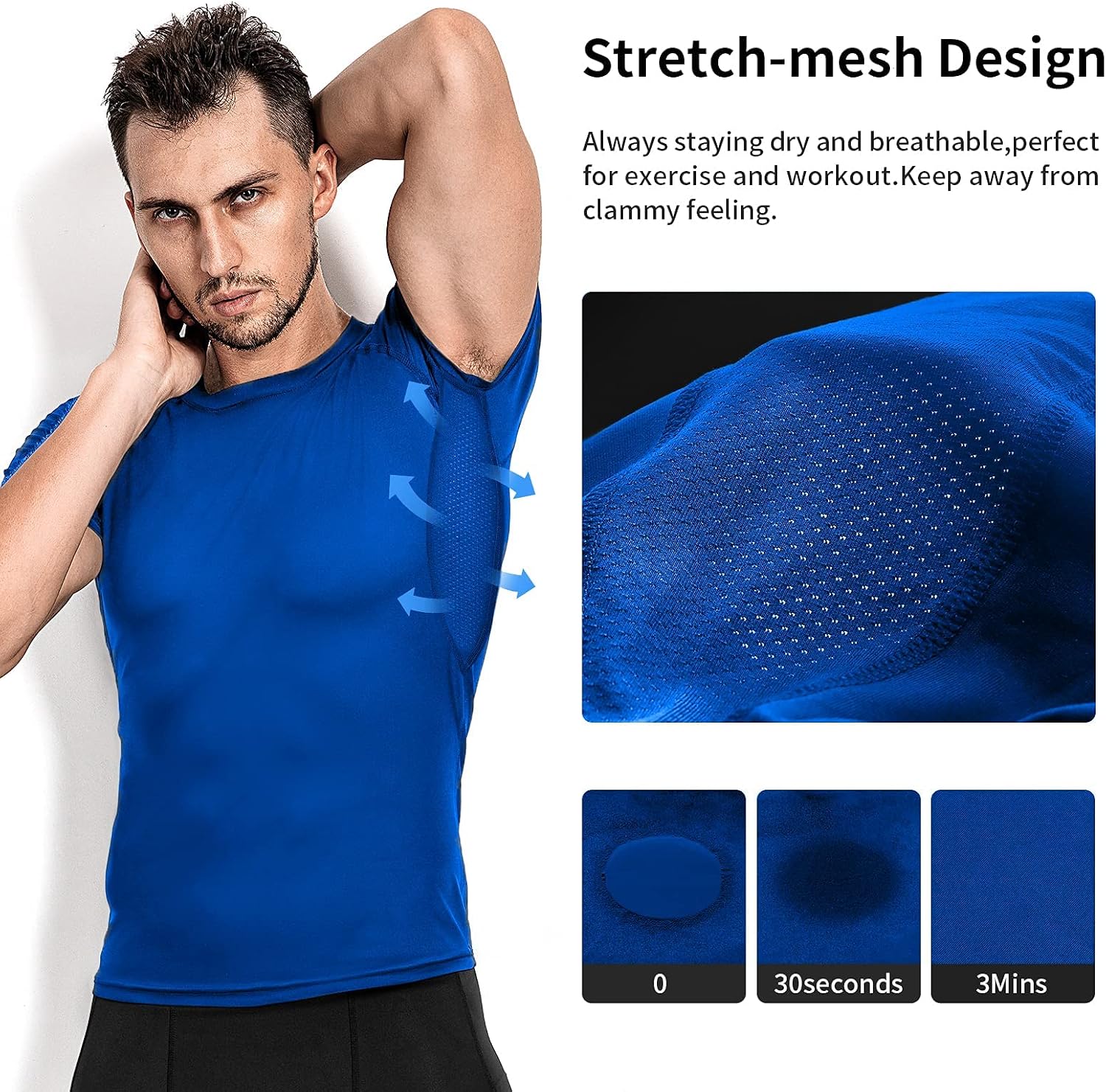 Detalle de Niksa compression running top pack of 1