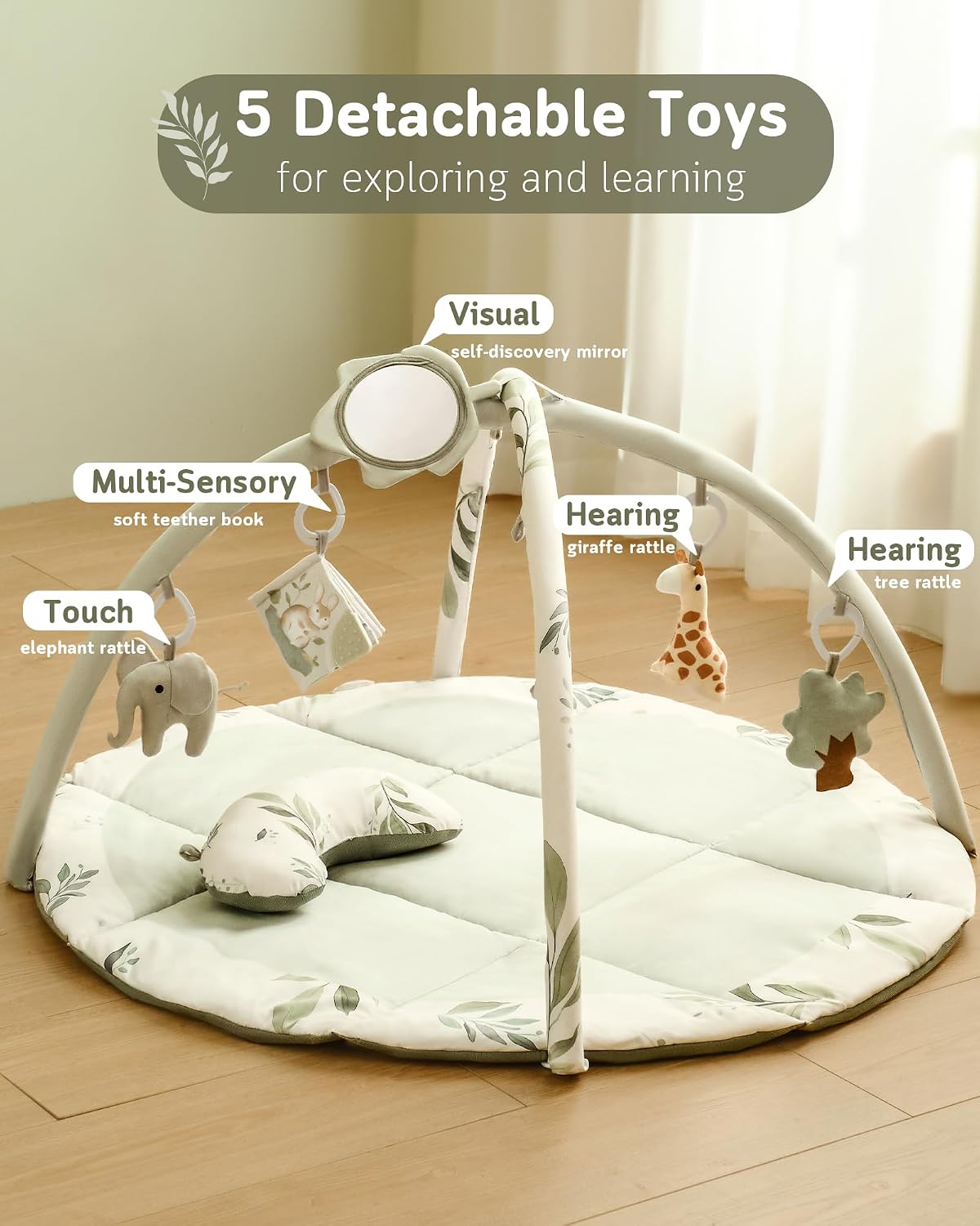 Detalle de Fortella Baby Play Gym 97cm playmat