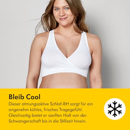 Thumbnail 3 de Medela Keep Cool Sleep Nahtloser Umstands- und Still-BH – atmungsaktiver, bügeloser Schlaf-BH