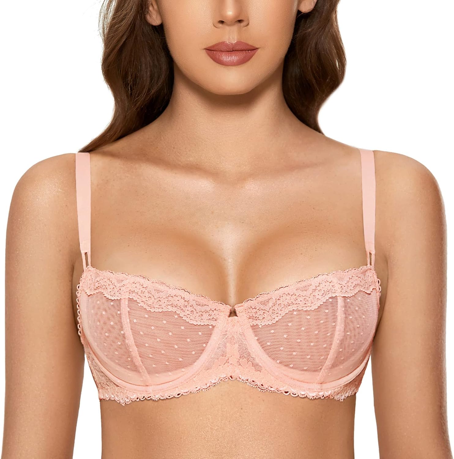 Thumbnail 6 de DOBREVA Soutien Gorge Transparent balconnet đ