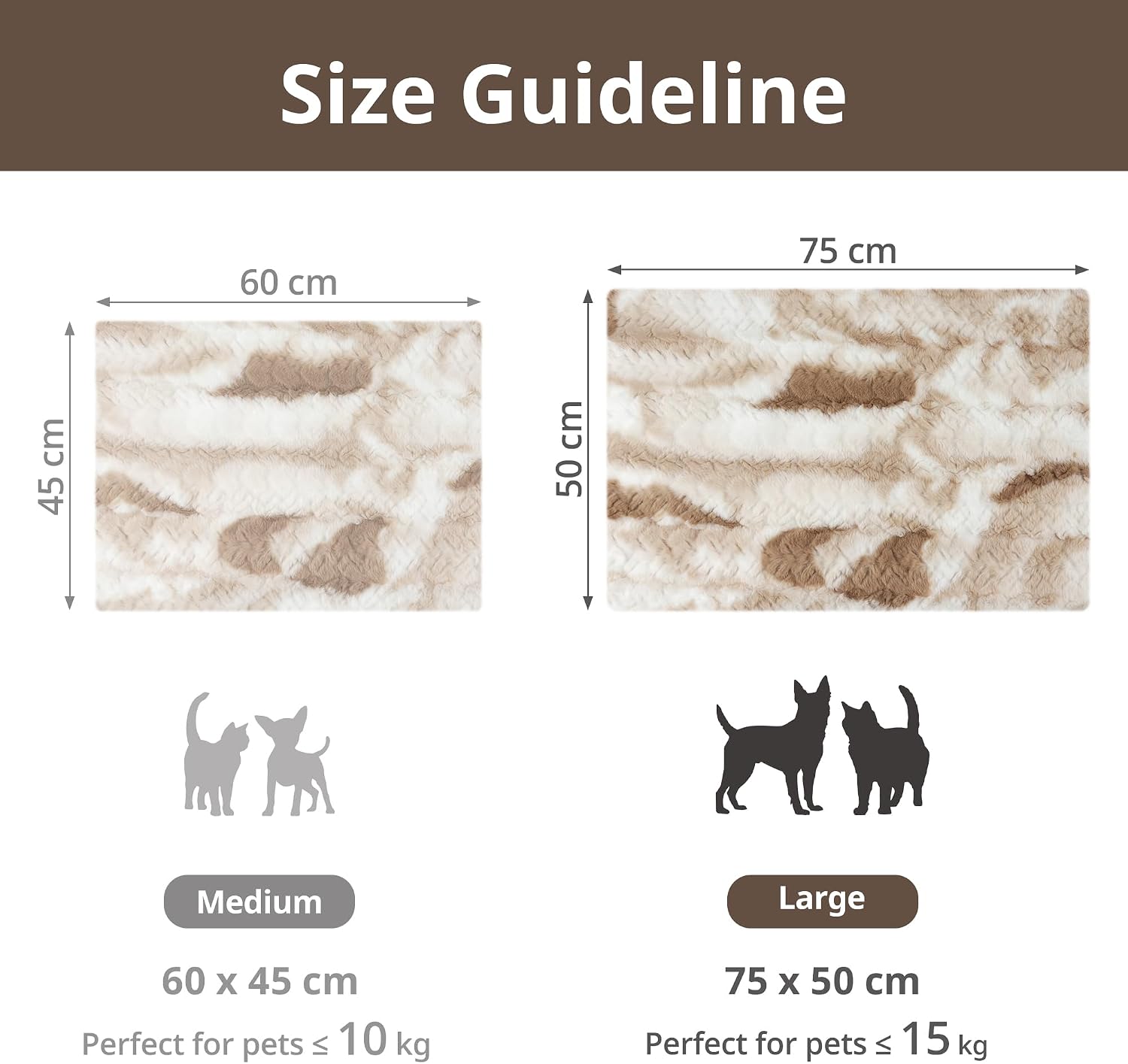Detalle 2 de Petace Dog Self-heating Pad 75 x 50 cm