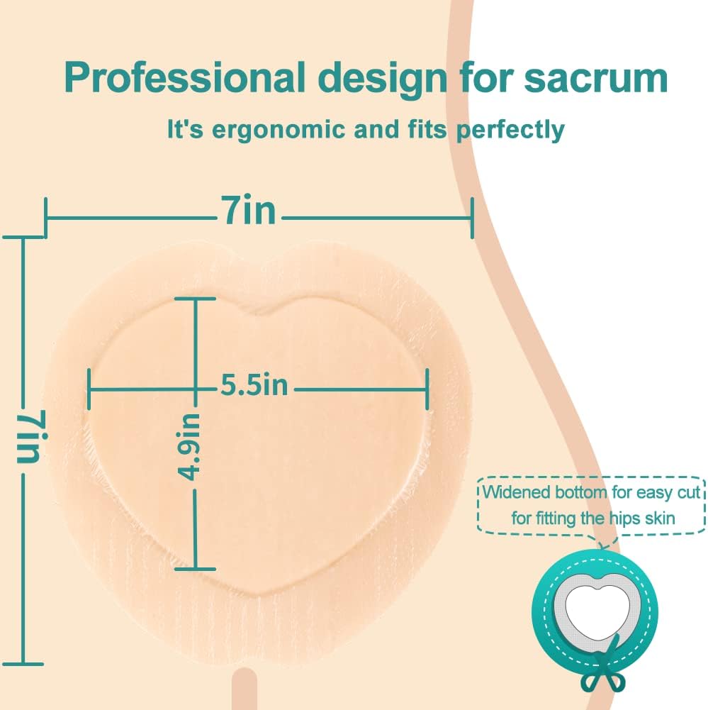 Thumbnail 3 de Dimora Foam Sacral Wound Dressing 7 x 7 in