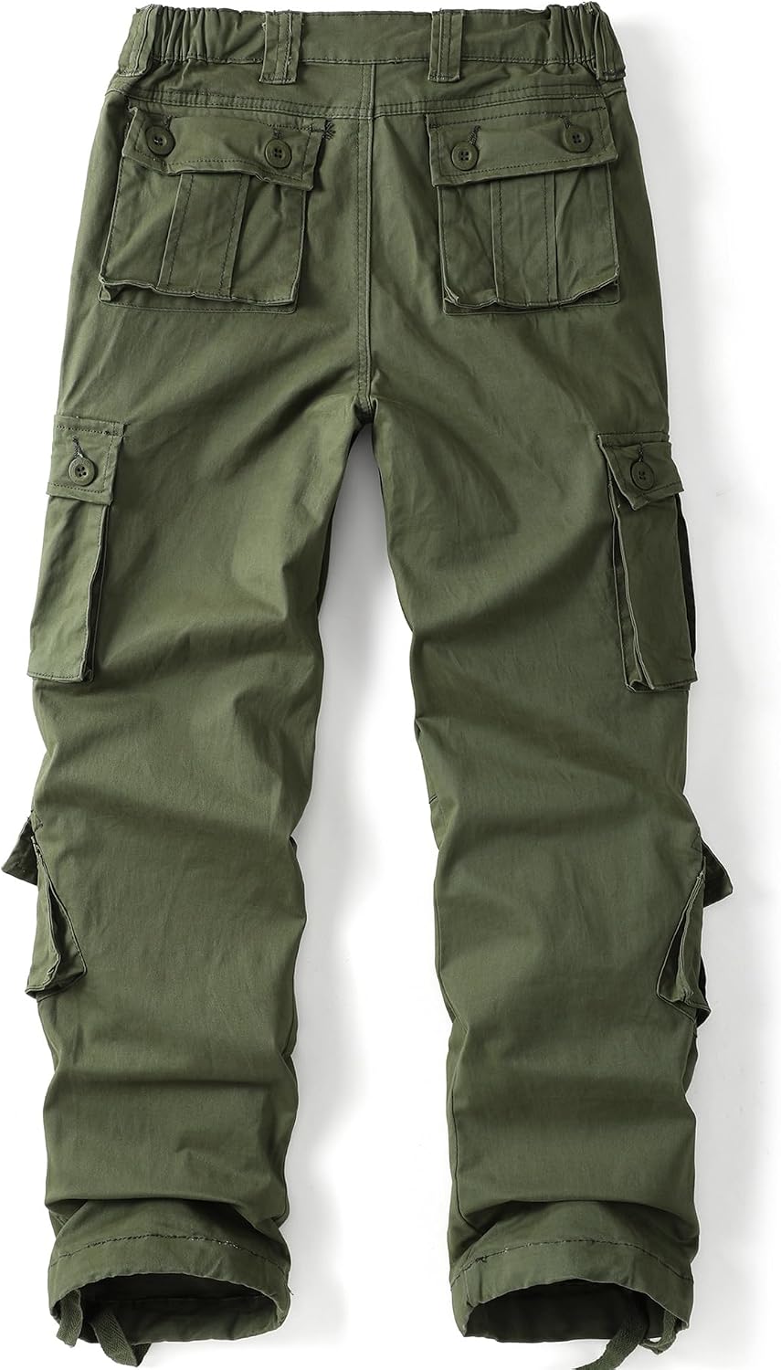 Detalle 2 de JSCARGO Women's Camo Cargo Pants, Cotton Ripstop, 9 Pockets