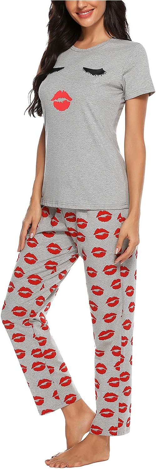Detalle 2 de EISHOPEER Cotton Pajama Set 2-Piece