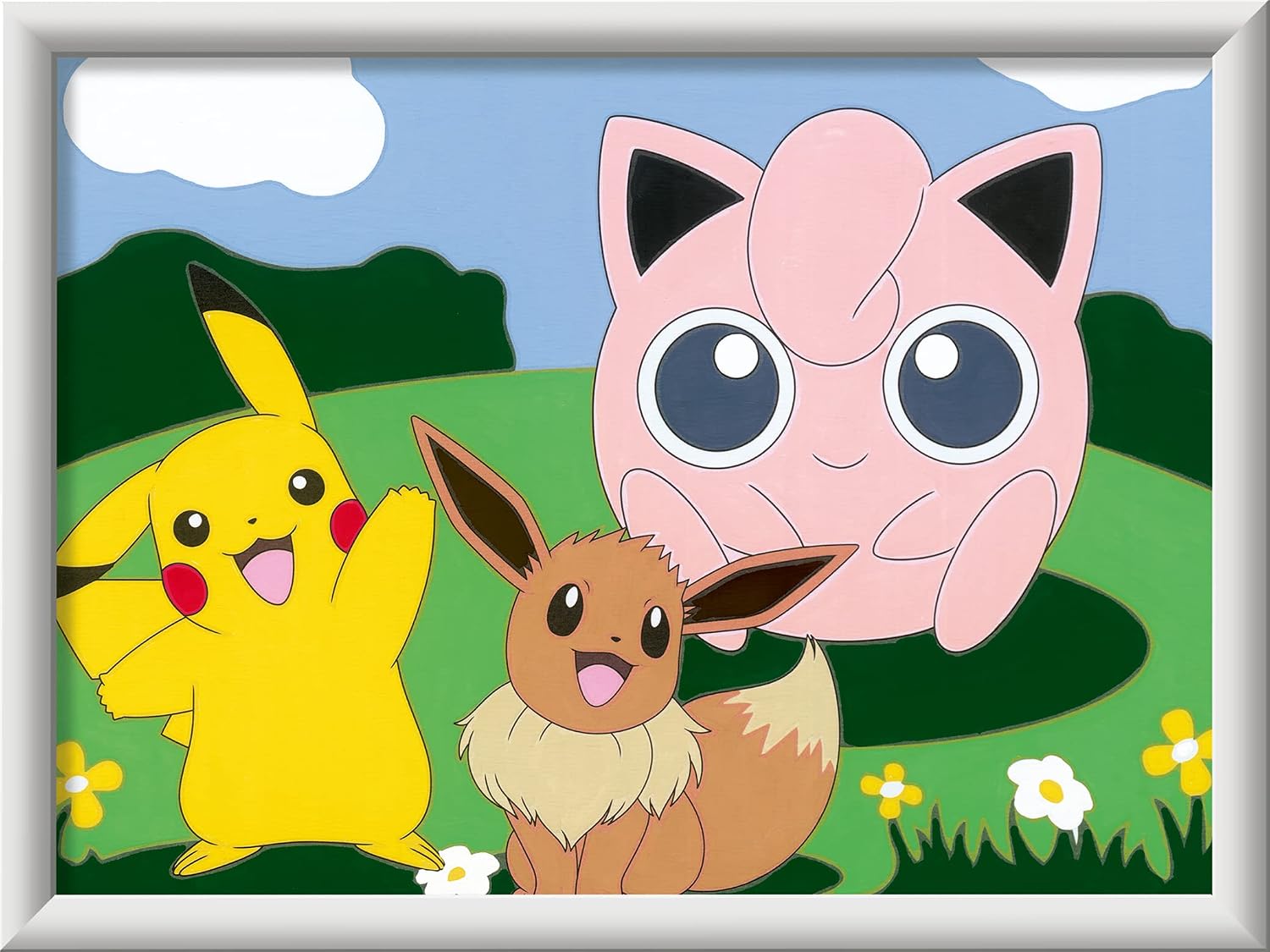 Thumbnail 2 de Ravensburger CreArt Pokémon – Dipingere con i Numeri (7+ anni), kit pittura con tavole, cornice, pennello e colori