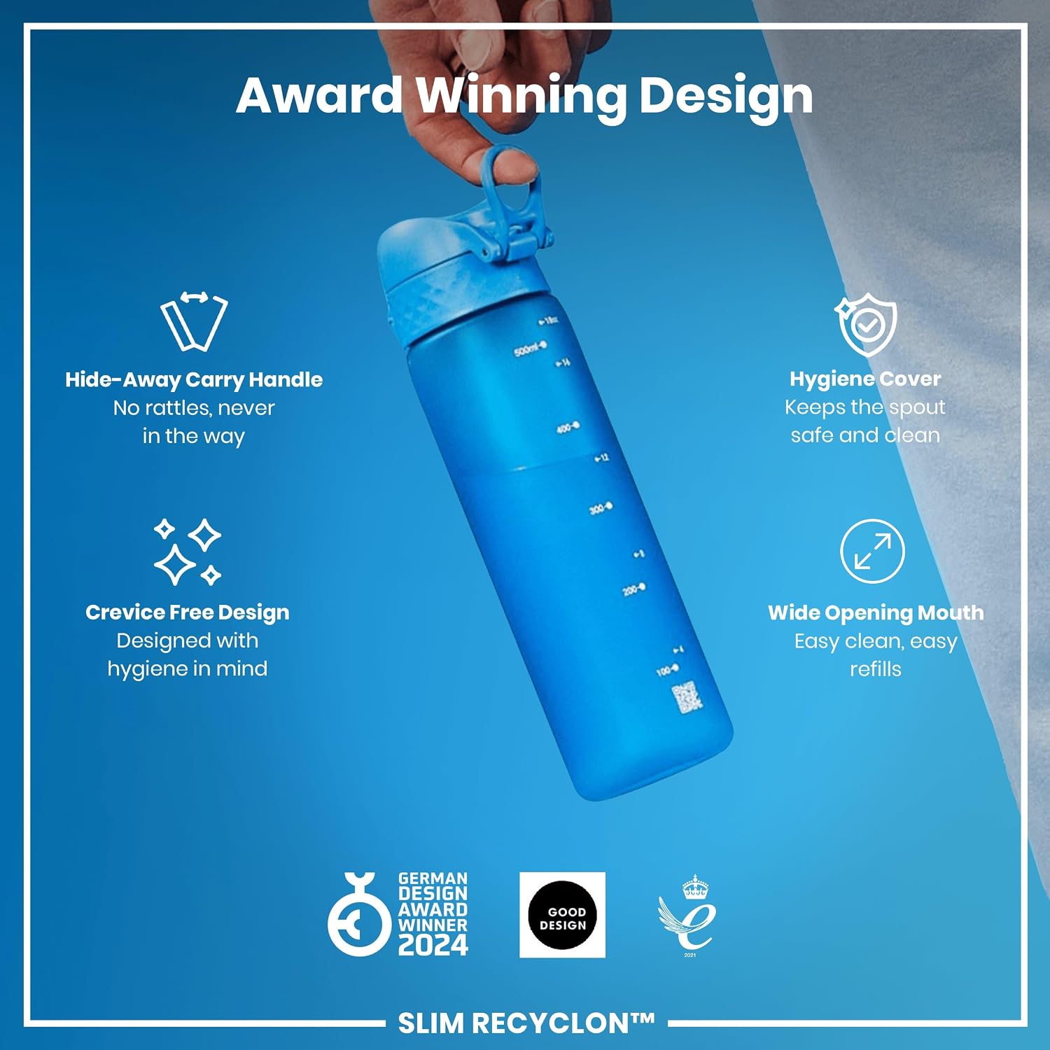 Thumbnail 5 de ion8 Water Bottle 500 ml Leak Proof 🥤