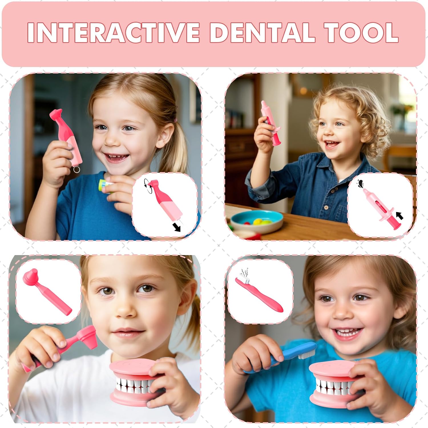Thumbnail 4 de Dentist Toys for Kids Girls Dental Kit