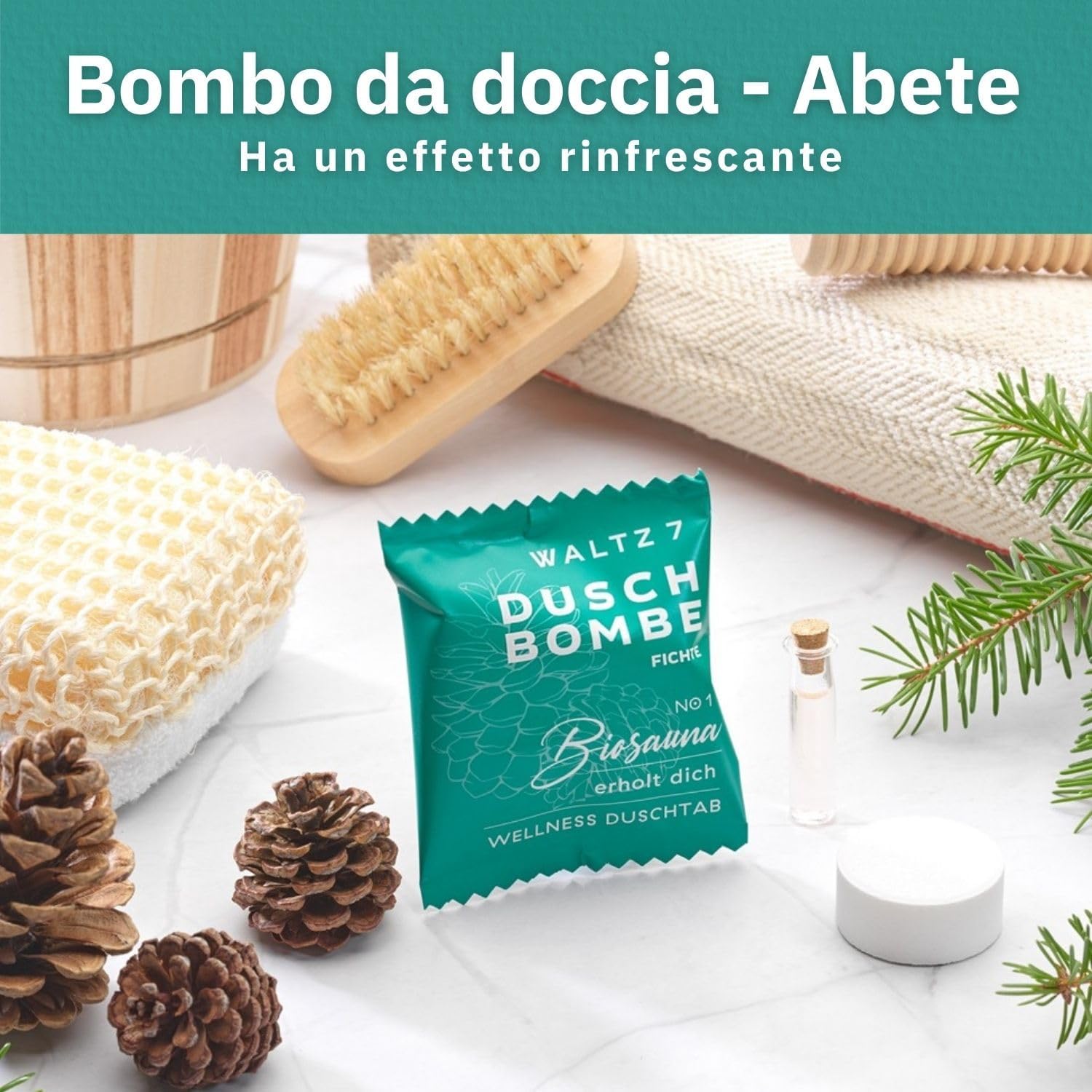Detalle 2 de WALTZ 7 bombe da doccia 6pz