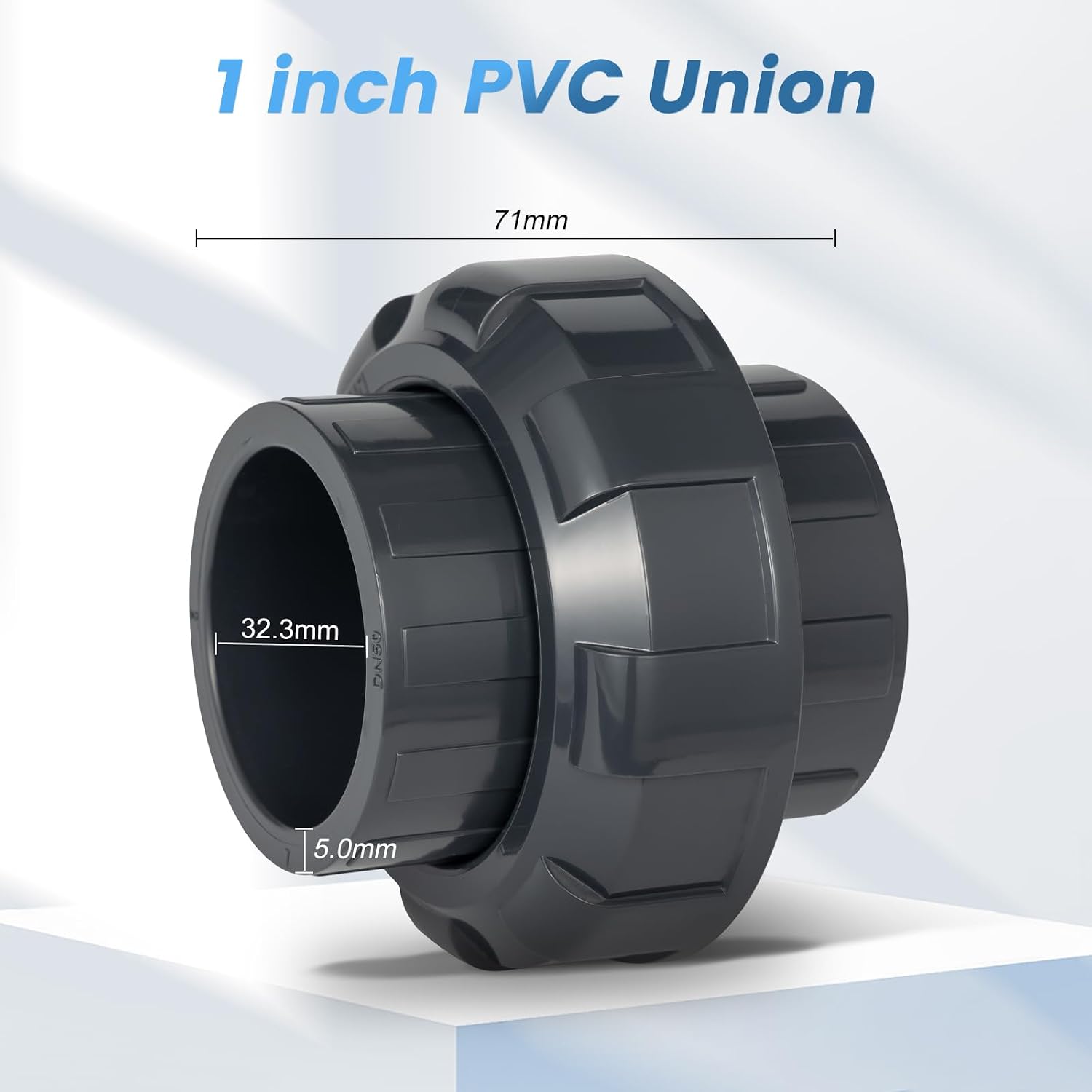 Detalle 2 de Wacjak PVC union fitting 1 inch