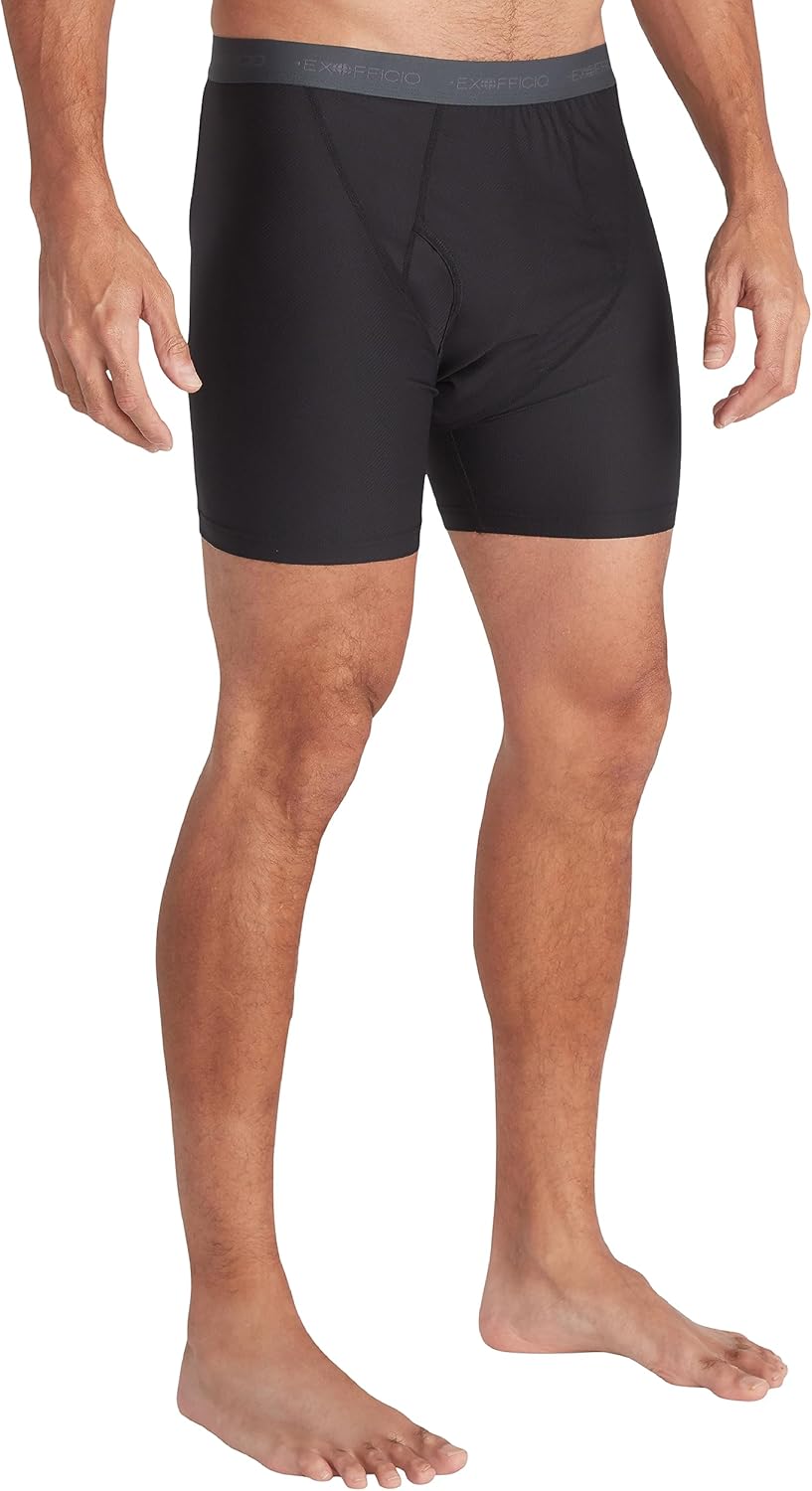 Detalle de ExOfficio Men's Give-N-Go 2.0 Boxer Briefs — Cool, Chafe-Free Travel Underwear