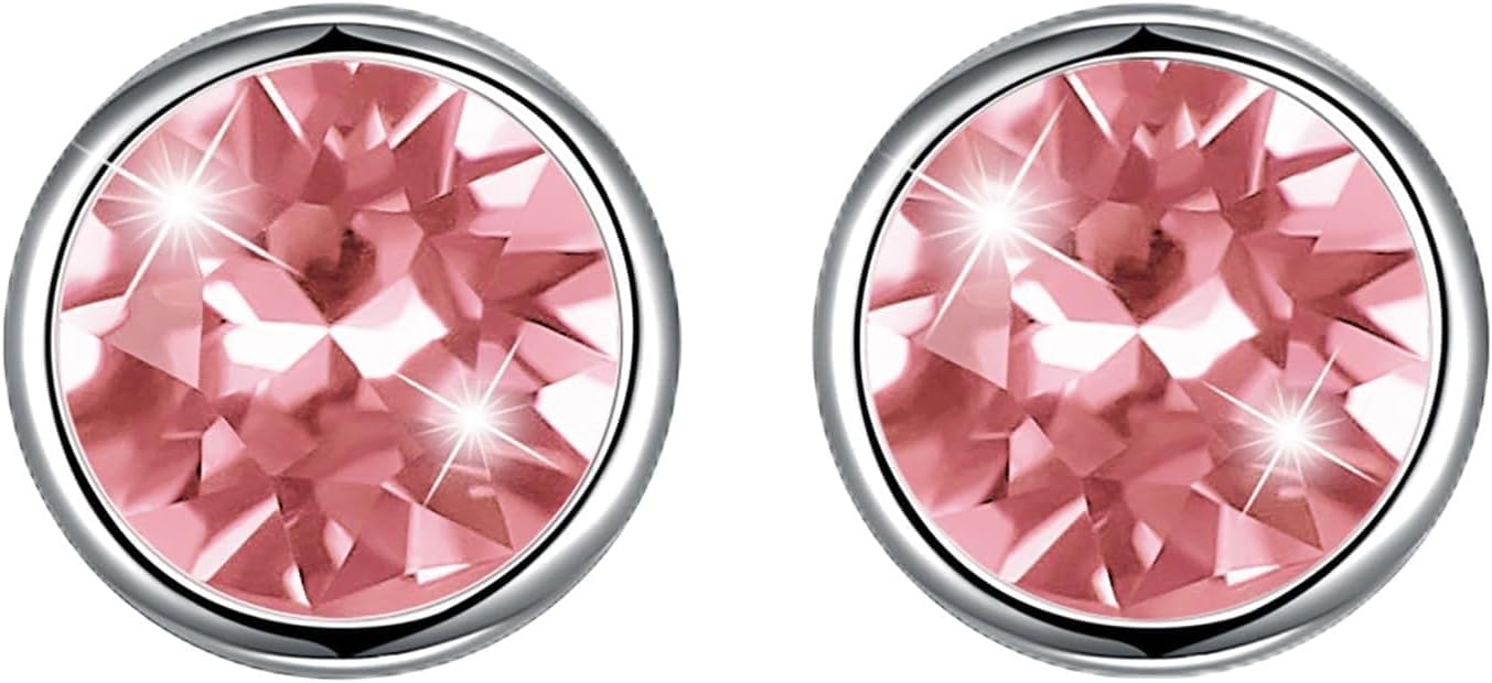 Detalle de Hasnsofie 925 Silber Ohrstecker 8mm Unisex