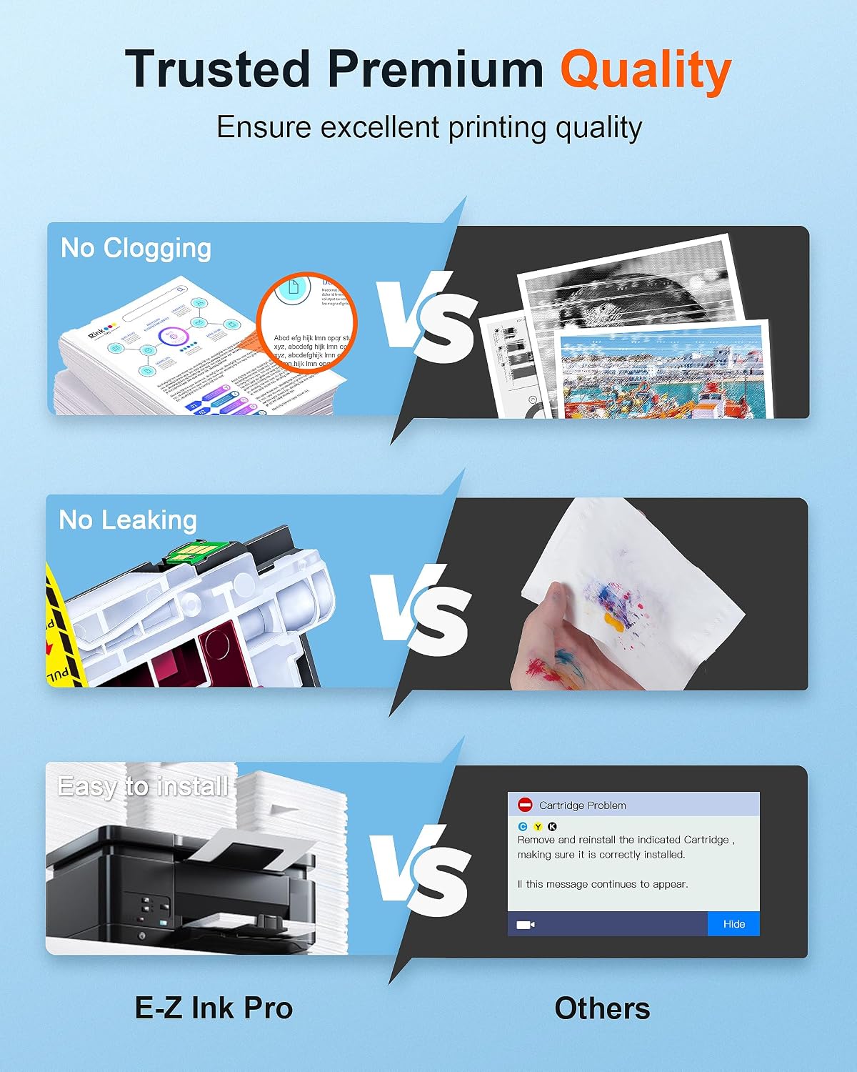 Thumbnail 4 de E-Z Ink Pro replacement ink cartridges LC203XL