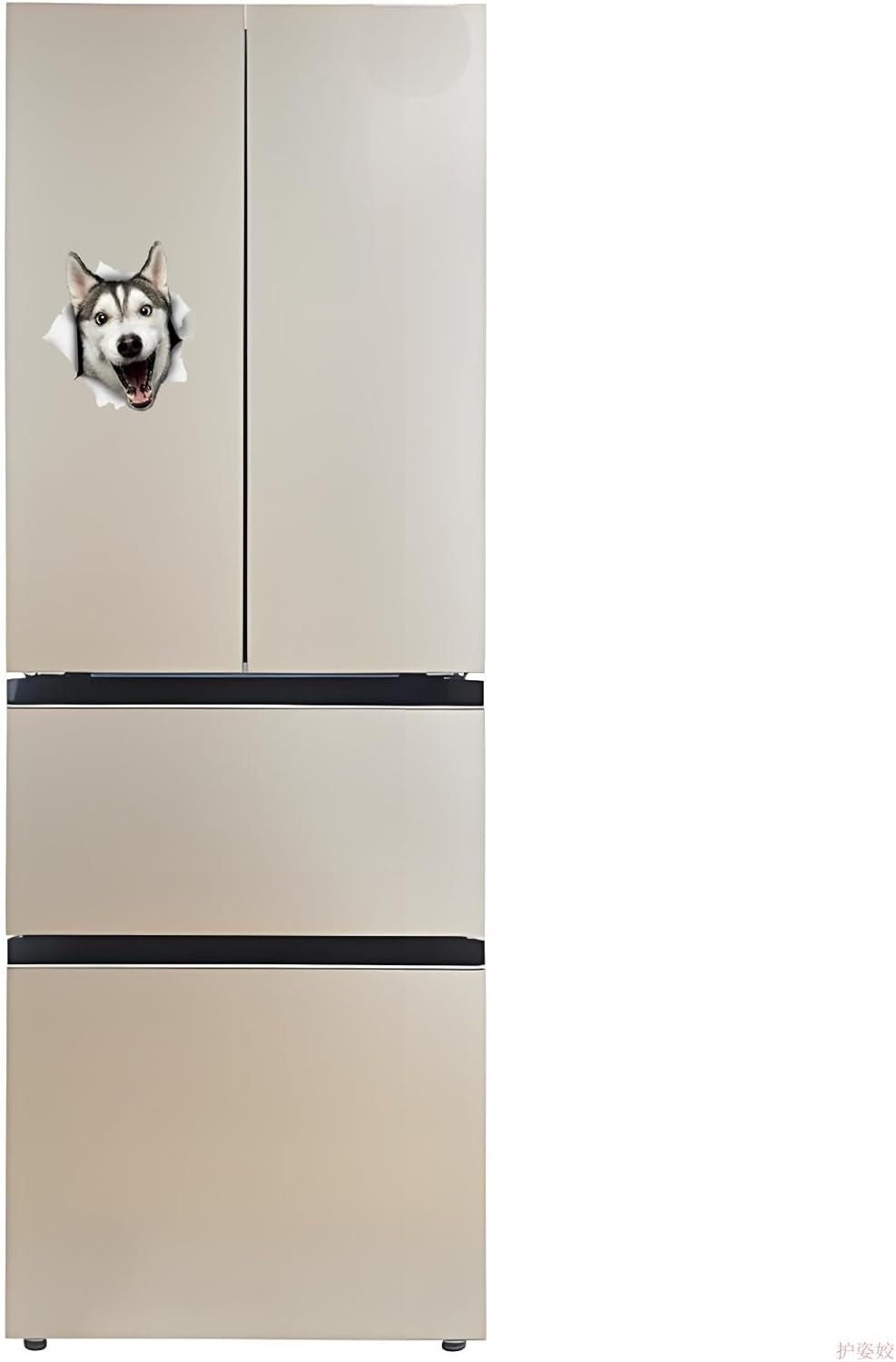 Thumbnail 2 de Husky Autoaufkleber 18 cm Lustig 3D Reflektierend