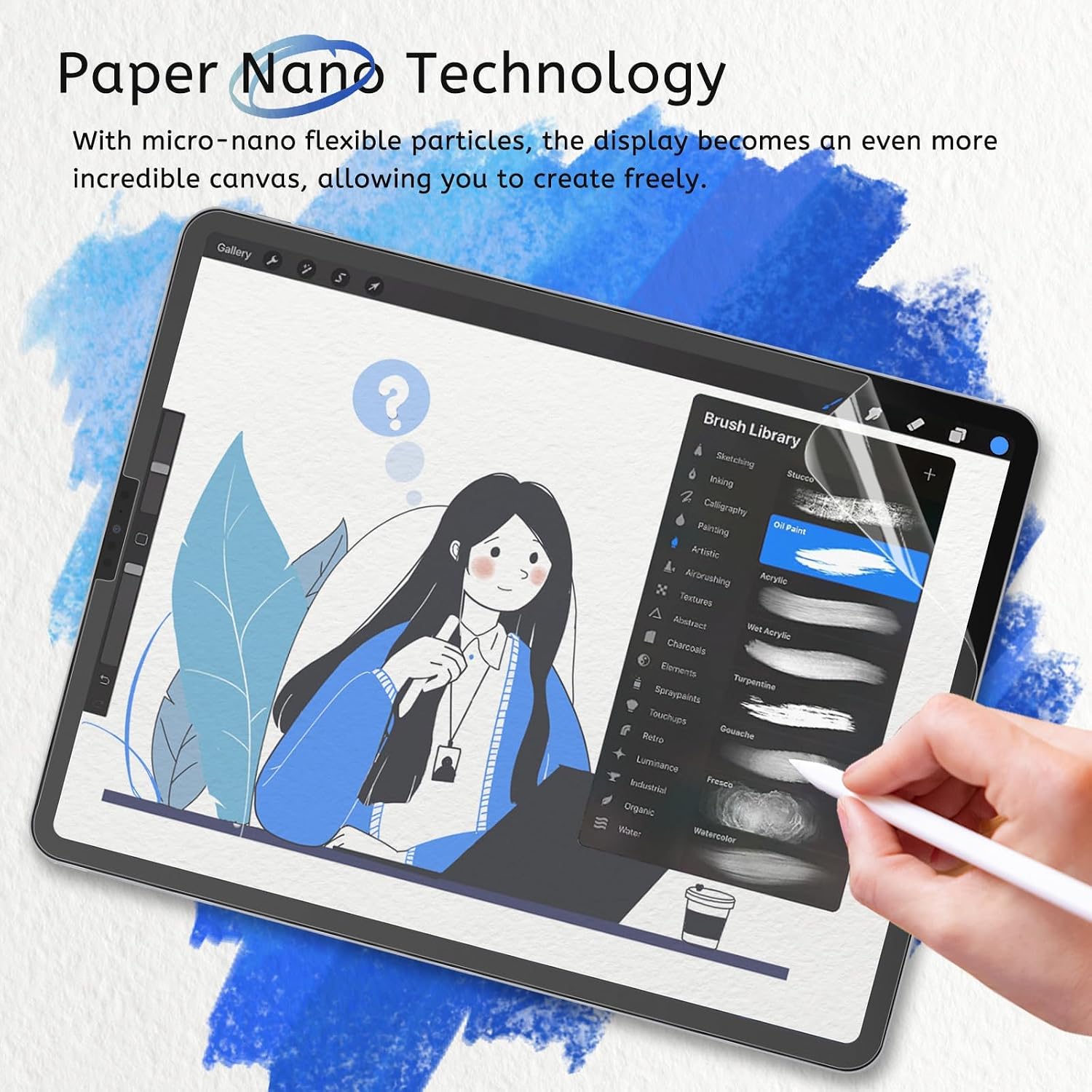 Thumbnail 3 de MOBDIK Paperfeel Screen Protector 2-pack for 11"