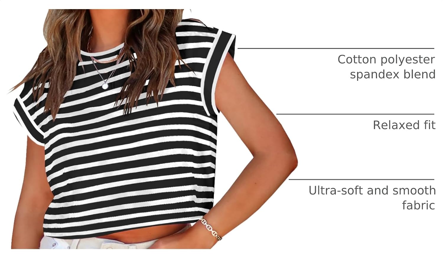Detalle 2 de Tankaneo Cropped T-Shirt Short Sleeve