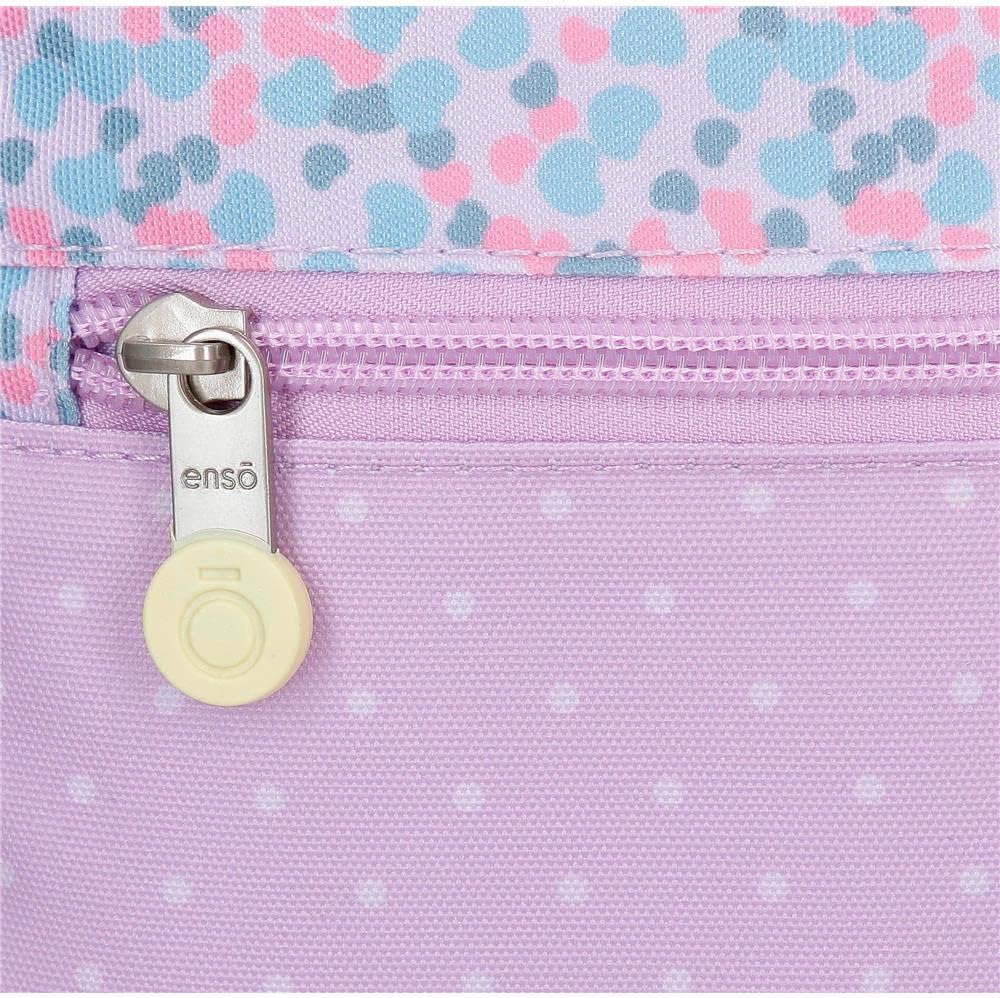 Thumbnail 6 de Enso Cute girl Trousse ronde 23x9x9 cm