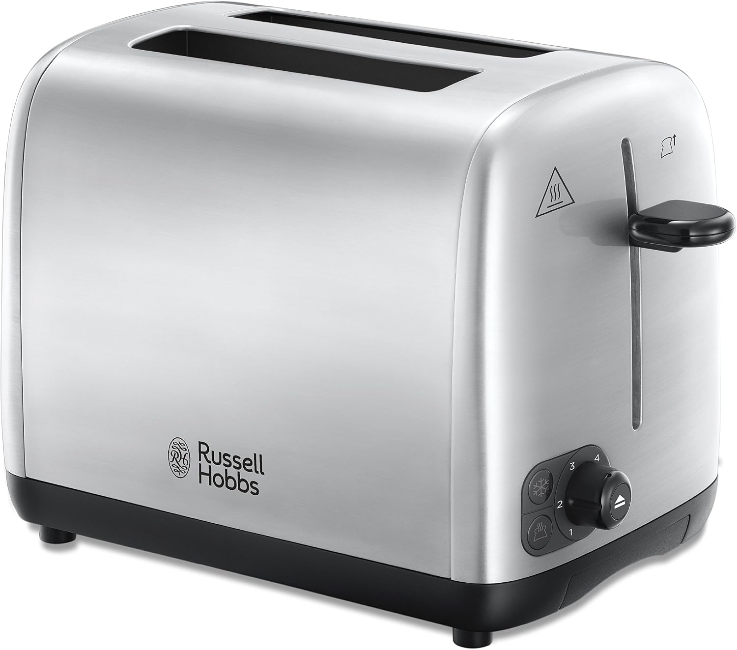 Thumbnail 6 de Russell Hobbs Brushed Stainless Steel & Black Electric 1.7L Cordless Kettle (20441)