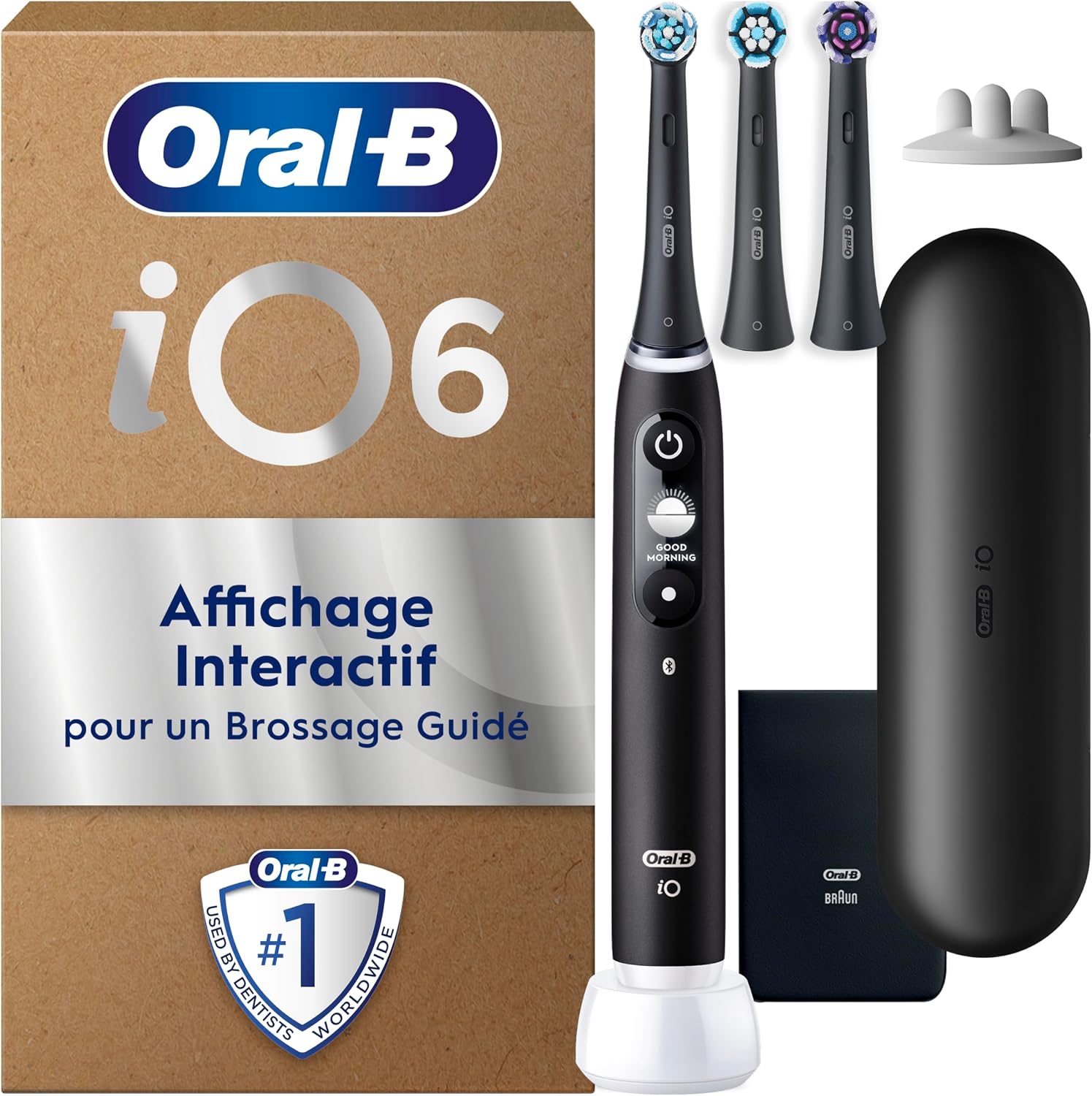 Detalle de Oral-B iO 6 Noire Brosse électrique 5 modes