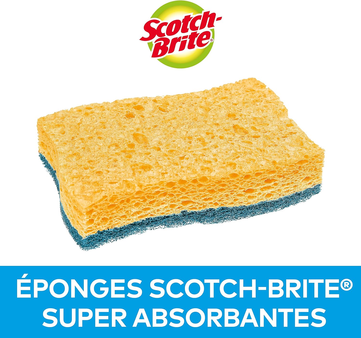 Thumbnail 2 de Scotch-Brite Delicate Éponge à Récurer en cellulose non rayante — 10 éponges absorbantes pour un nettoyage quotidien en douceur