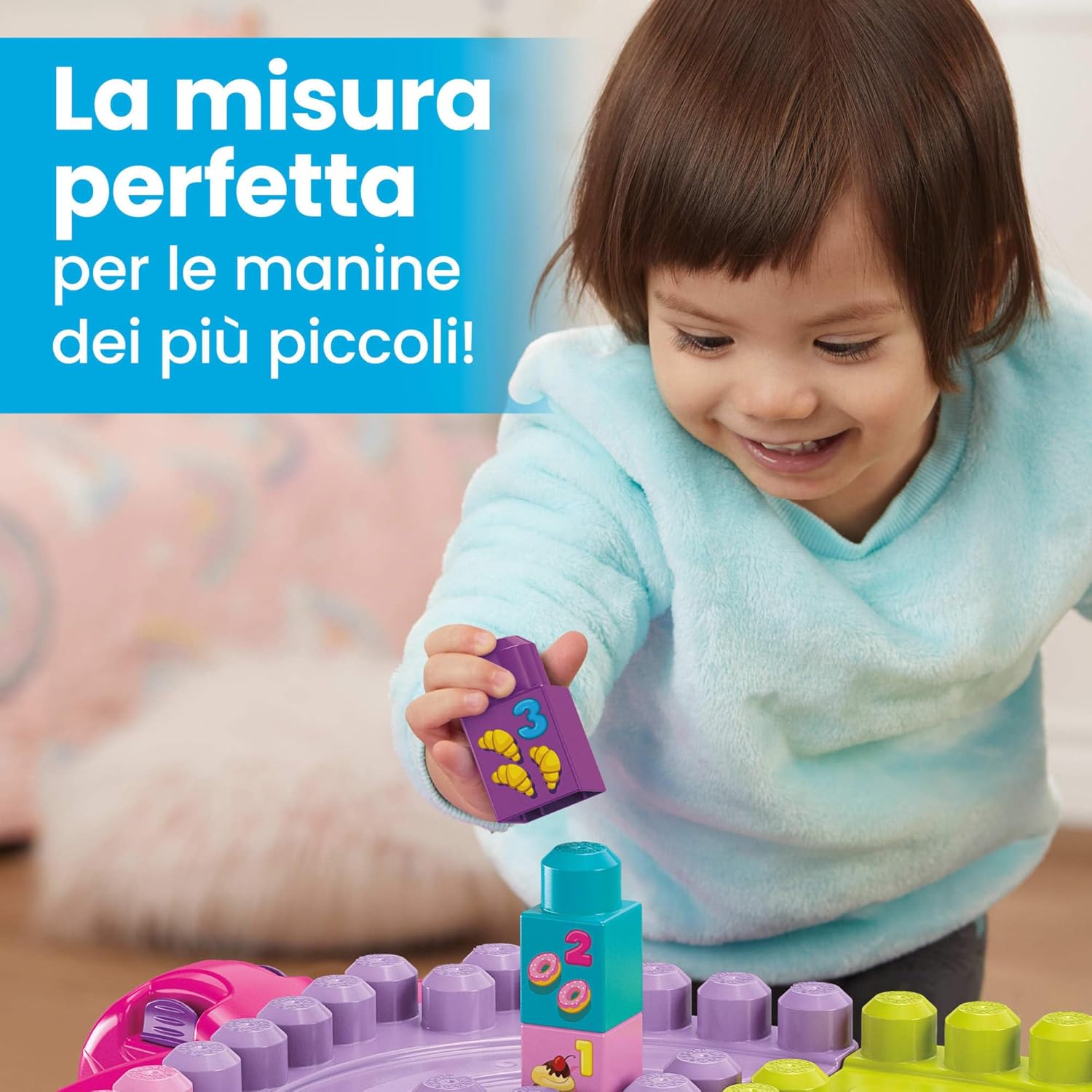 Detalle de MEGA Bloks First Builders tavolino 3 in 1